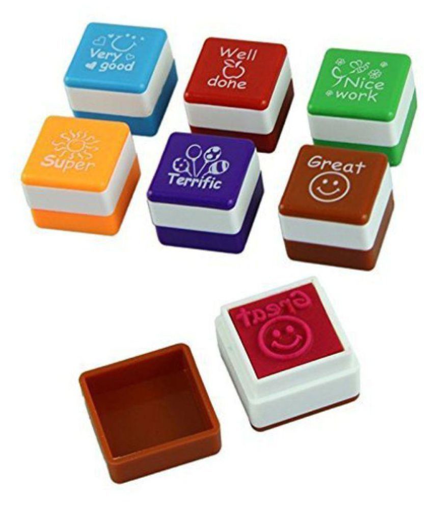 WAY BEYOND Teacher Use Self Inking Praise Reward Stamps