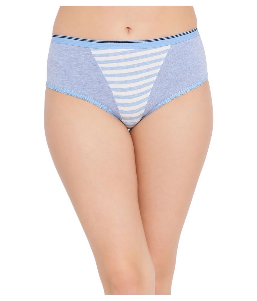     			Clovia Cotton Women's Hipsters ( Blue )