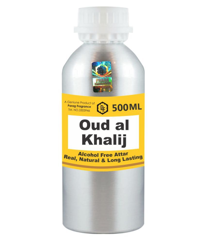 Parag Fragrances Oud al Khalij Attar 500ml (Alcohol Free Attar