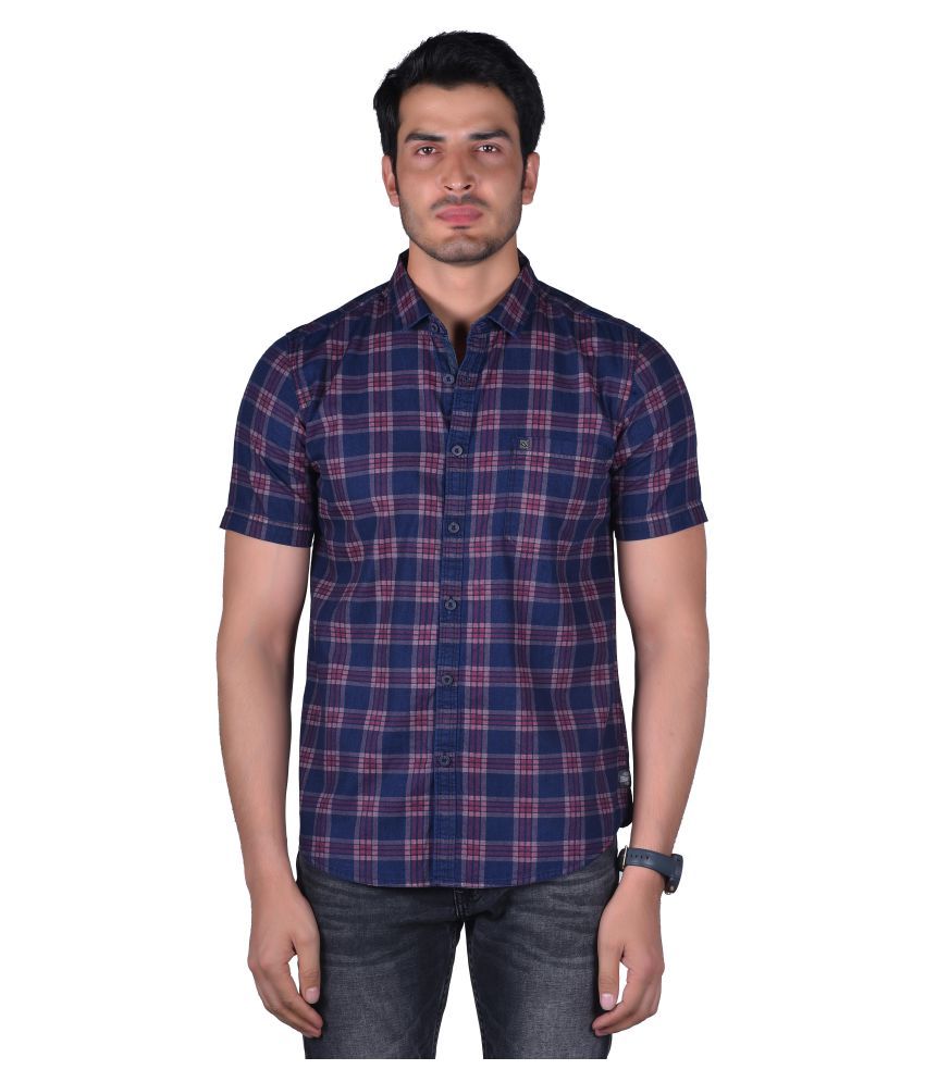 Urbantouch 100 Percent Cotton Shirt - Buy Urbantouch 100 Percent Cotton ...