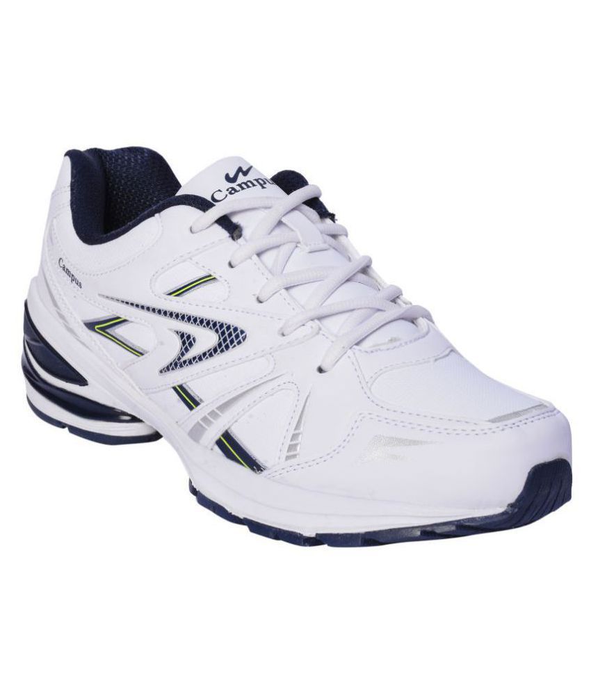 Campus White Running Shoes - Buy Campus White Running Shoes Online at ...