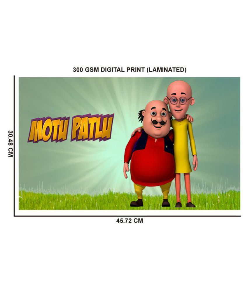 Yellow Alley - Motu Patlu-Cartoon Series-Laminated poster Paper Wall Poster  Without Frame: Buy Yellow Alley - Motu Patlu-Cartoon Series-Laminated  poster Paper Wall Poster Without Frame at Best Price in India on Snapdeal