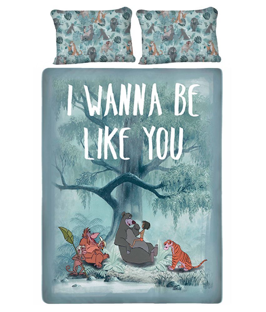 Uber Urban Cotton Double Bedsheet with 2 Pillow Covers Buy Uber Urban