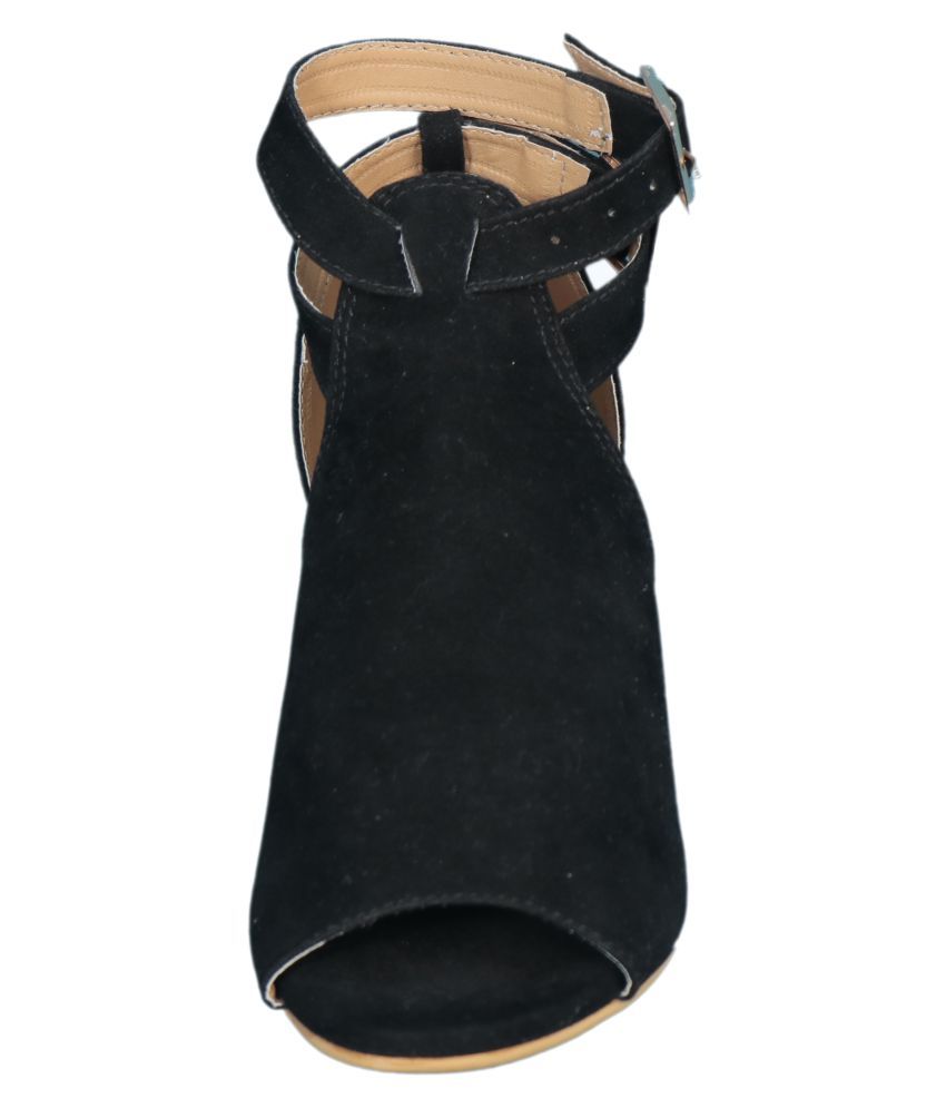 shoecraft Gray Block Heels Price in India- Buy shoecraft Gray Block ...