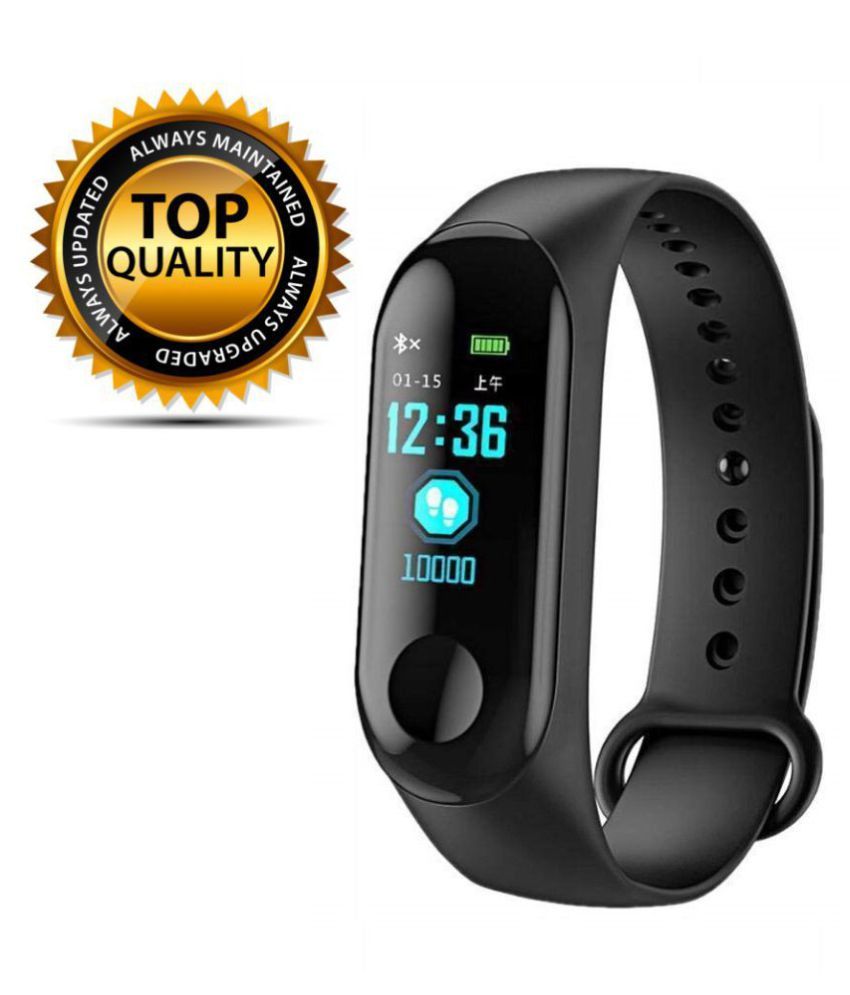 M3 Band Intelligence Bluetooth Health Wrist Smart Band Watch with Heart