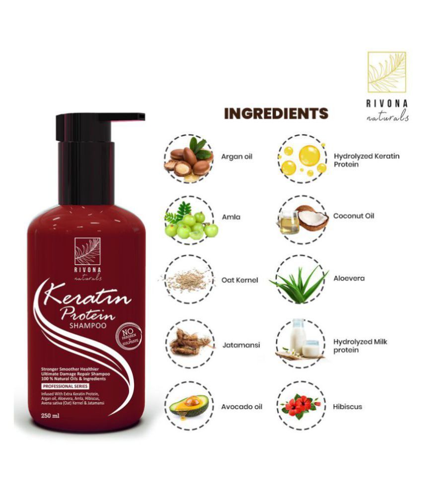 Rivona Naturals Keratin Protein Shampoo For Hair Growth Anti Breakage Damage Control Shampoo 250 Ml Buy Rivona Naturals Keratin Protein Shampoo For Hair Growth Anti Breakage Damage Control Shampoo 250 Ml At