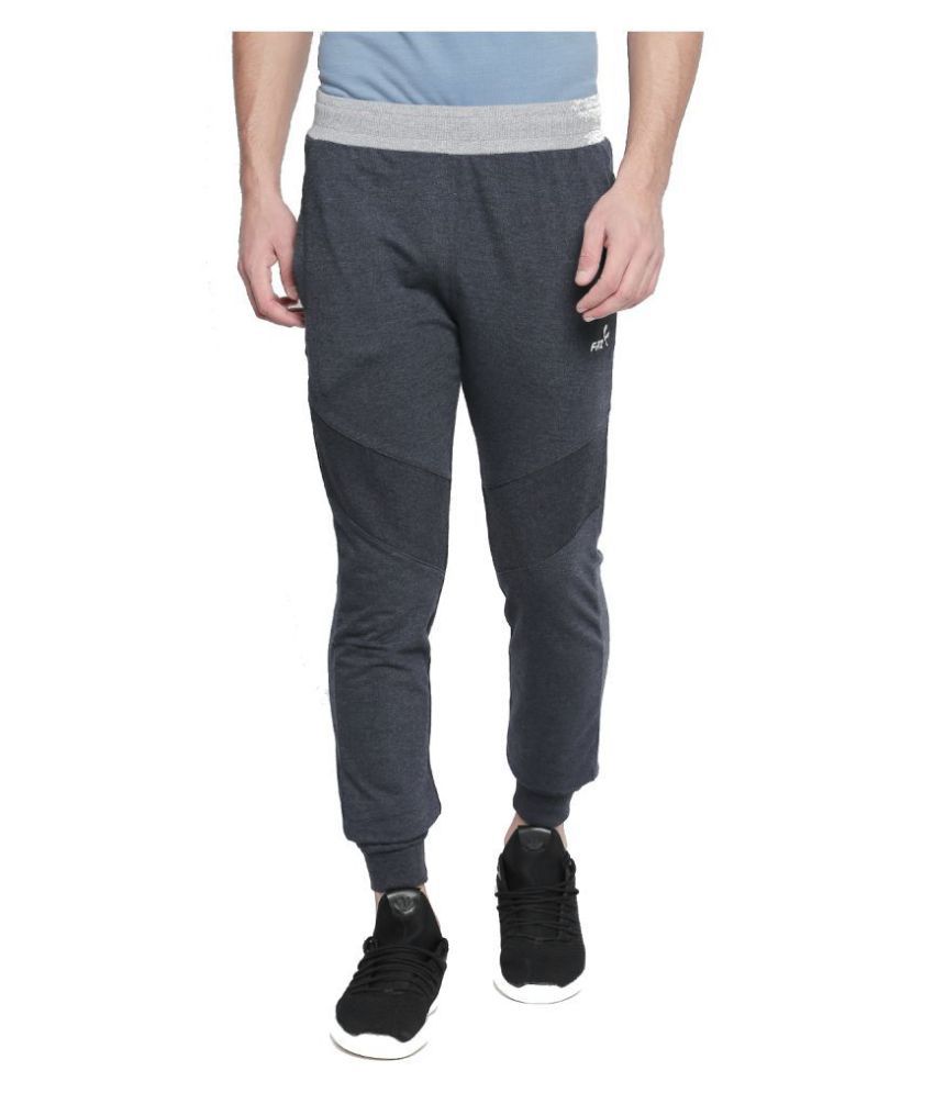 Fitz Poly Cotton Grey Jogger For Mens - Buy Fitz Poly Cotton Grey ...