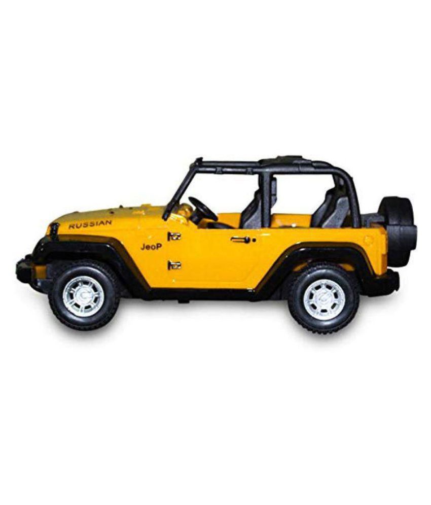 Webby 1:22 Scale R/C Open Jeep Toy Car for Kids (Yellow) - Buy Webby 1: ...