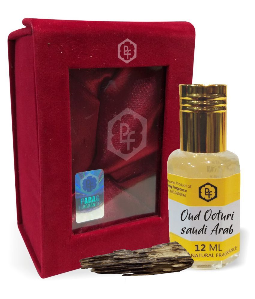 Parag Fragrances Oud Saudi Arab 12ml Real and Natural Alcohol Free