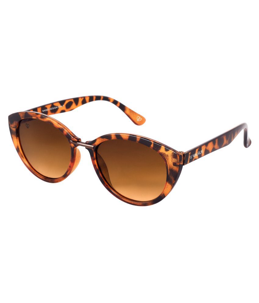Walrus Brown Cat Eye Sunglasses ( na )