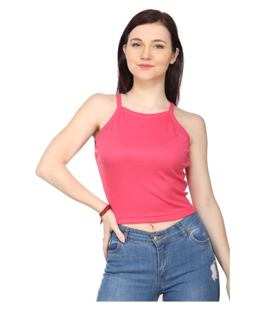     			Ess Emm Clothing Cotton Body Tops - Pink