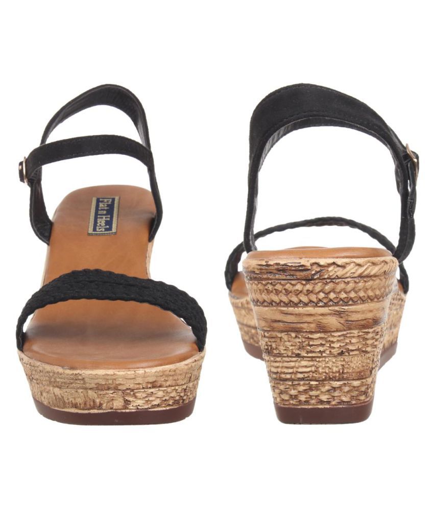 flat n heels wedges