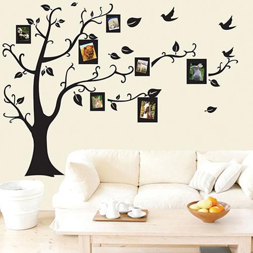 Creative Family Photo Frame Tree Wall Sticker Removable Room Decor Wallpaper  - Buy Creative Family Photo Frame Tree Wall Sticker Removable Room Decor  Wallpaper Online at Best Prices in India on Snapdeal