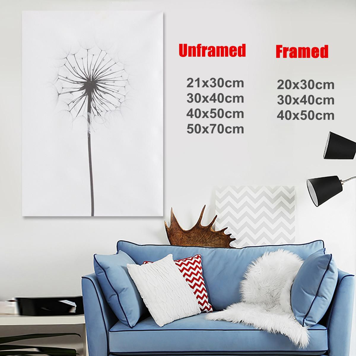 Minimalism Dandelion Canvas Printed Paintings Wall Art Pictures Framed Unframed Buy Minimalism Dandelion Canvas Printed Paintings Wall Art Pictures Framed Unframed At Best Price In India On Snapdeal