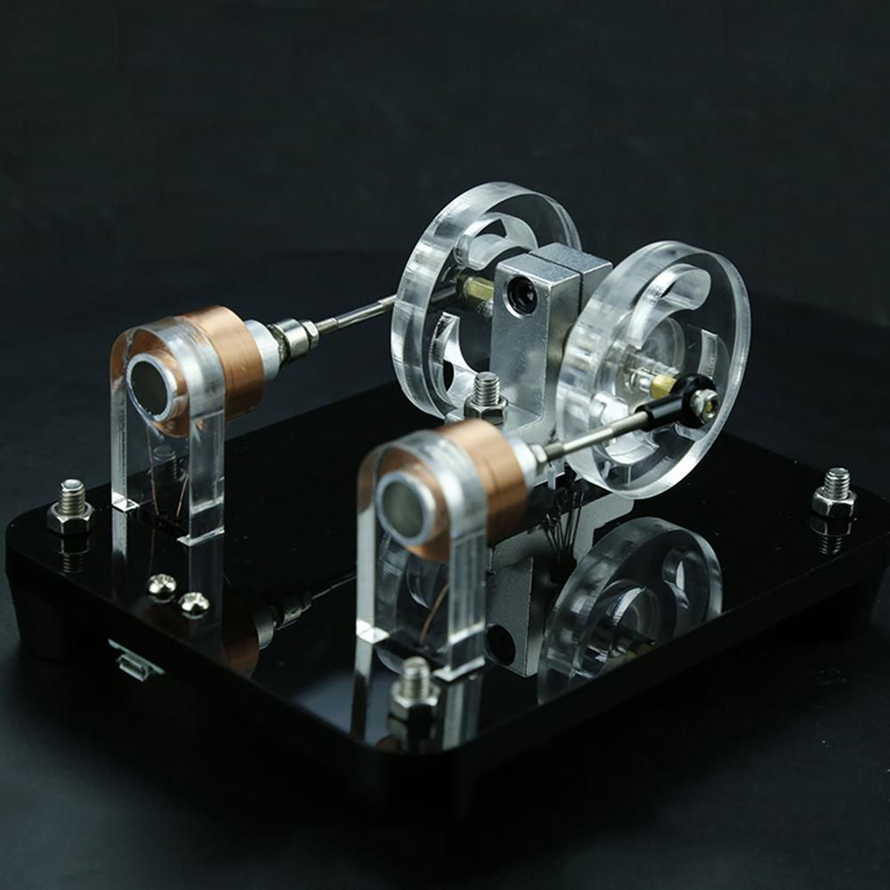 Dual Coil Brushless Motor Hall Electric Machine Electromagnetic