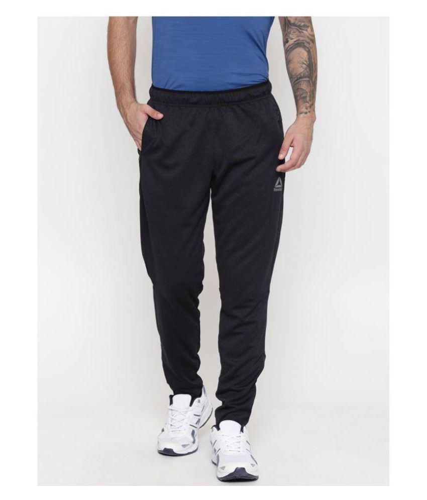 lycra blend track pants