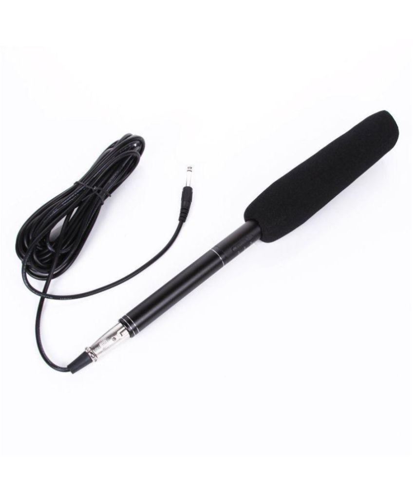 V and A Indian Hub Professional Camcorder shotgun Mic for Interview