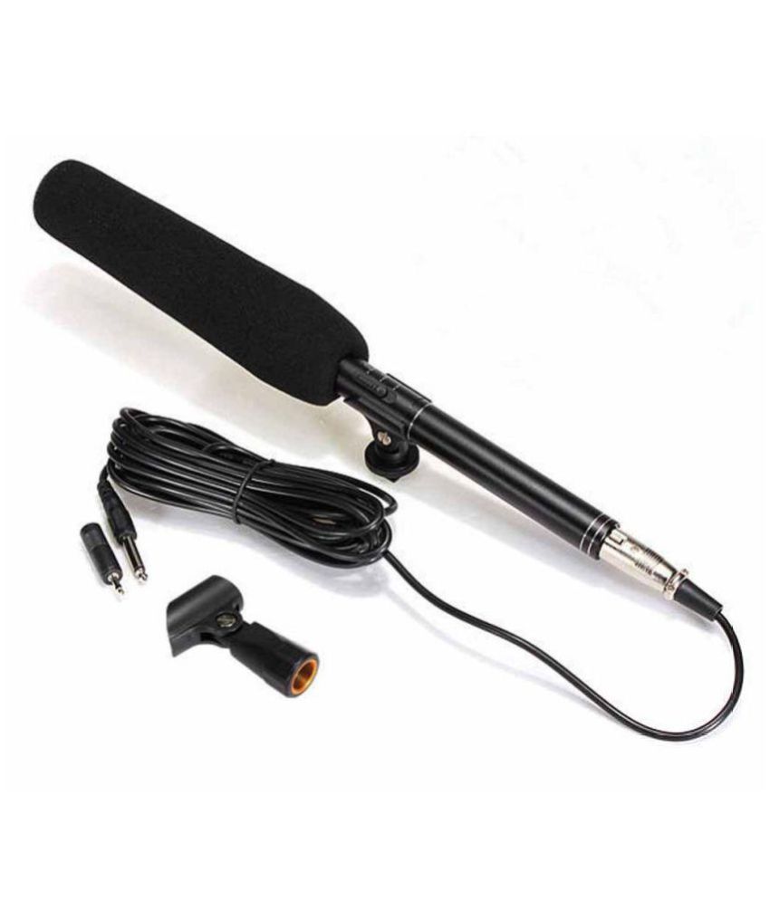V and A Indian Hub Professional Camcorder shotgun Mic for Interview