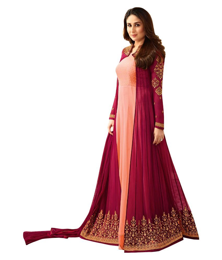 anarkali gown snapdeal