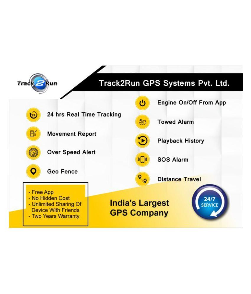 Track2Run TR001 GPS Tracker: Buy Track2Run TR001 GPS Tracker Online at