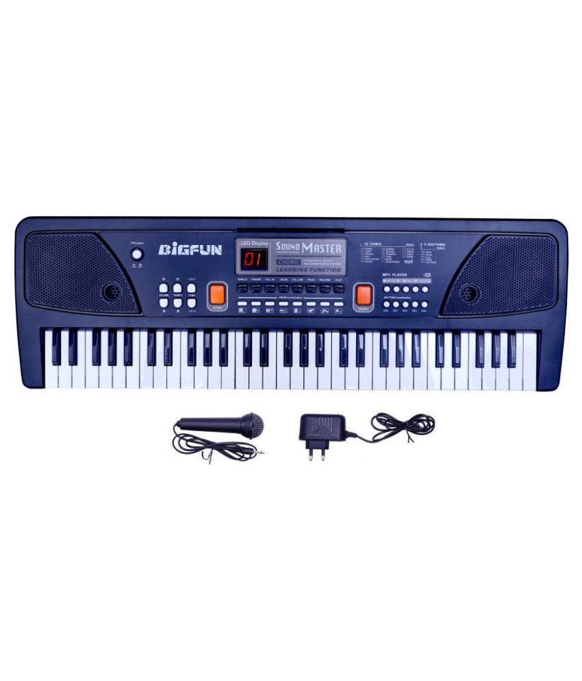 Zenith Toys 61 Keys Bigfun Electronic Piano Keyboard with LED Display