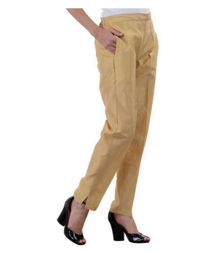 cotton lycra pants