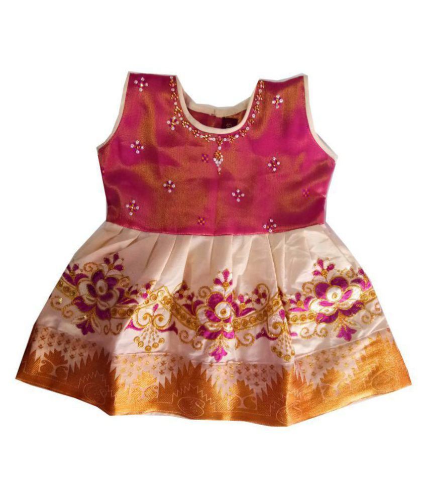 pattu frock for baby girl