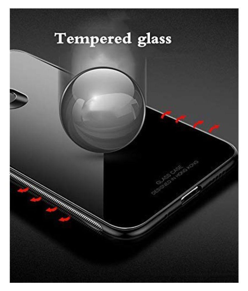 Vivo V11 Pro Mirror Back Covers ClickAway Black Original Luxurious