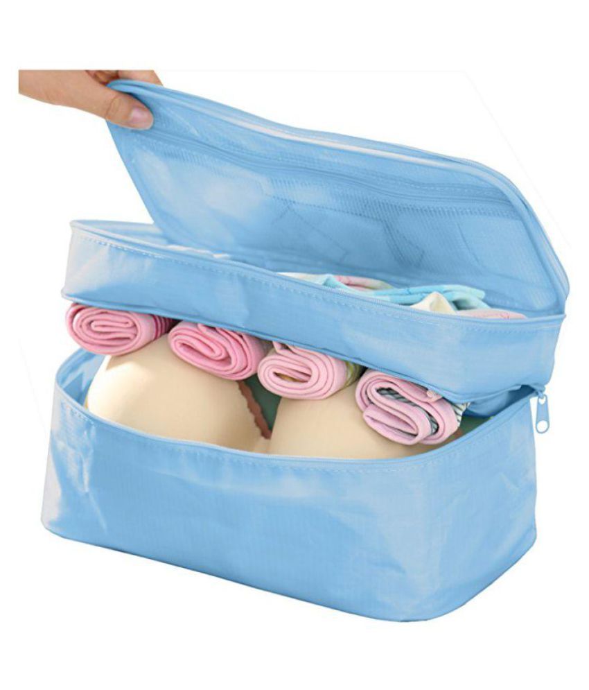 Everbuy Blue Multiutility Undergarment Pouch For Easy Traveling Buy