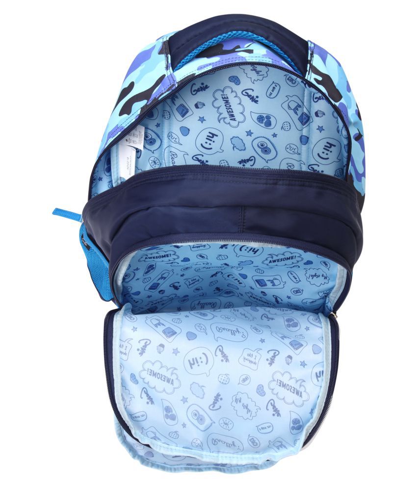 Genie Blue School Bag 30 Ltr for Girls: Buy Online at Best Price in ...