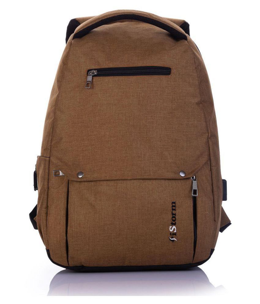 Istorm Khaki Laptop Bags - Buy Istorm Khaki Laptop Bags Online at Low ...