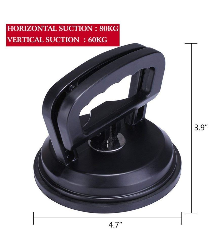 DIY Crafts Black Suction Cup Handle Dent Puller Heavy Duty Aluminum High Performance Suction