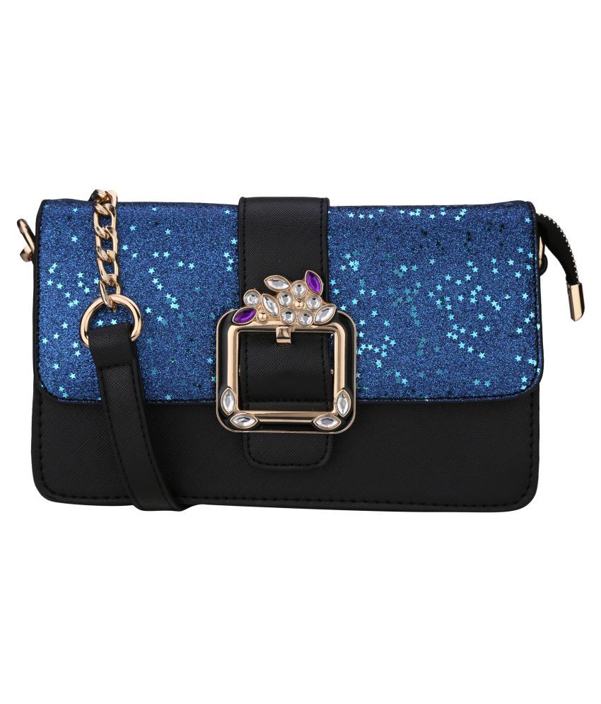 glitter sling bag