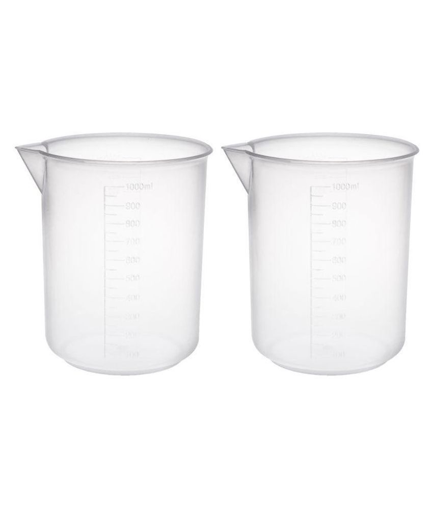 Plastic Beaker 1000 Ml 6 Pcs Buy Online At Best Price In India Snapdeal