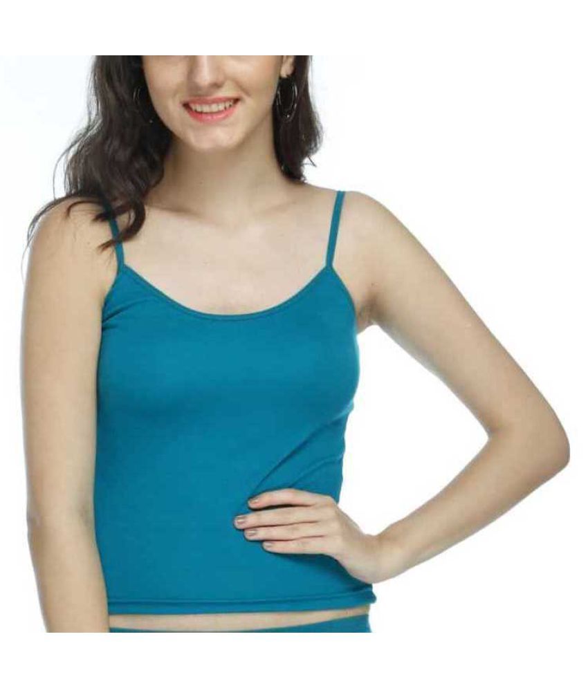     			Skandas Trendz Cotton Camisoles - Turquoise