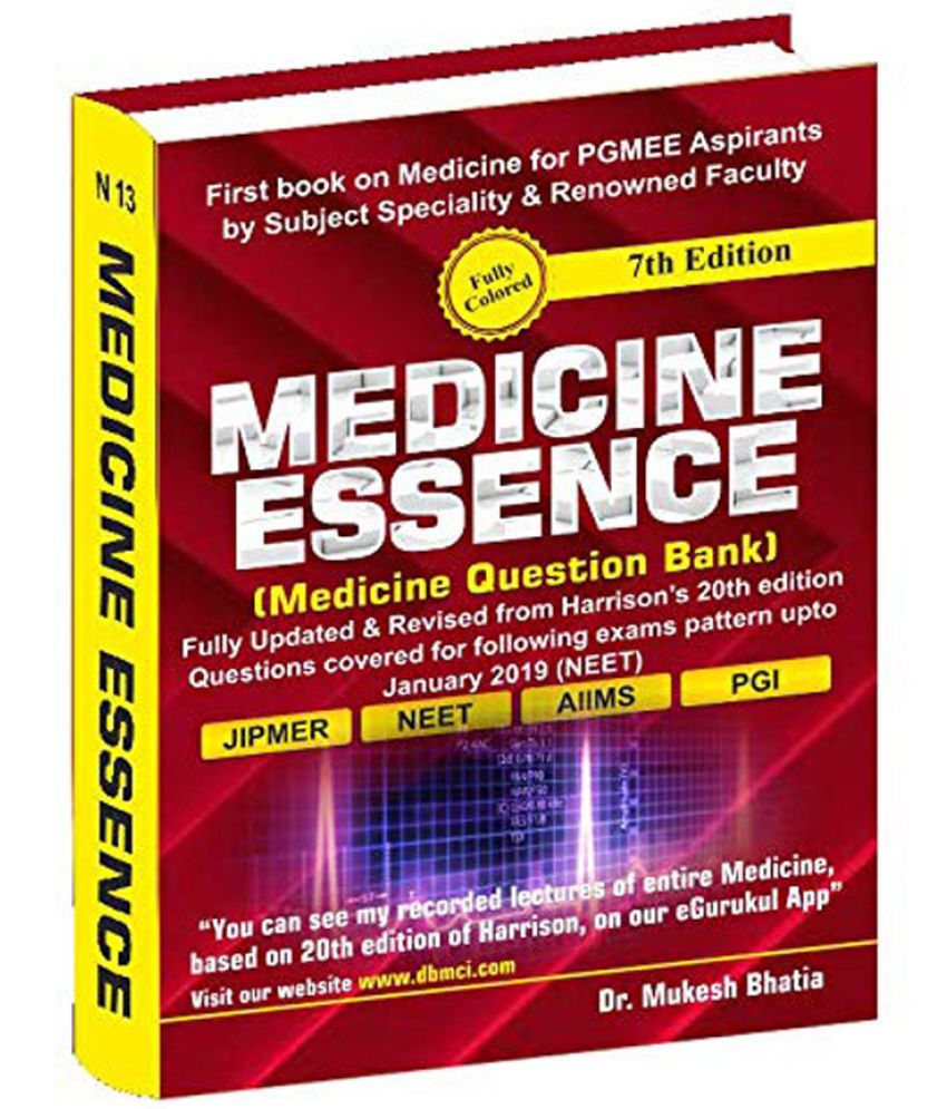 Medicine Essence Medicine Question Bank By Dr Mukesh Bhatia Buy Medicine Essence Medicine Question Bank By Dr Mukesh Bhatia Online At Low Price In India On Snapdeal