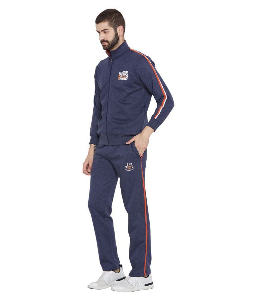 true religion navy tracksuit