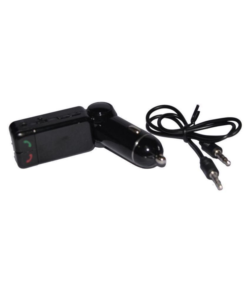 ROOQ Car Mobile Charger bluetooth transmitt. Black Buy ROOQ Car Mobile
