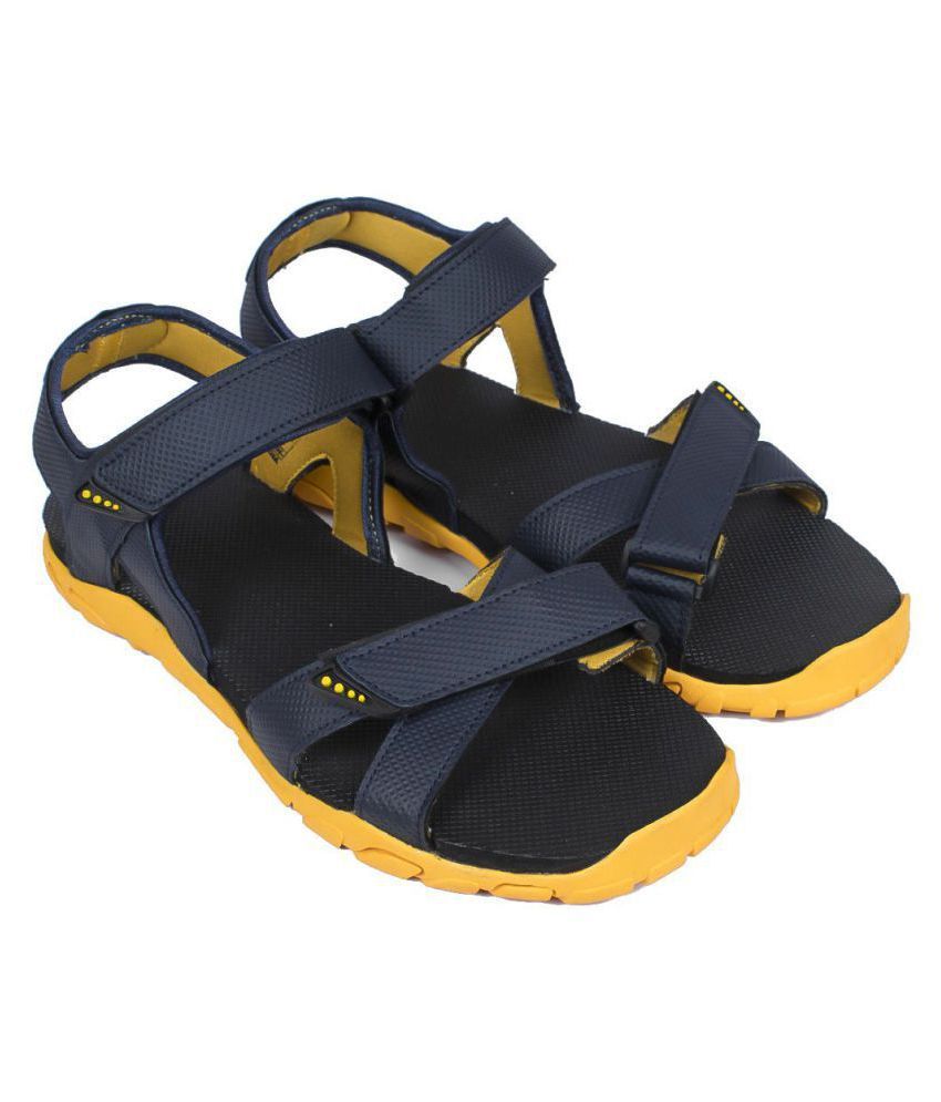     			ASIAN - Navy Men's Floater Sandals