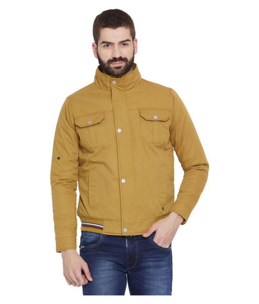 Duke Yellow Casual Jacket - Buy Duke Yellow Casual Jacket Online at ...