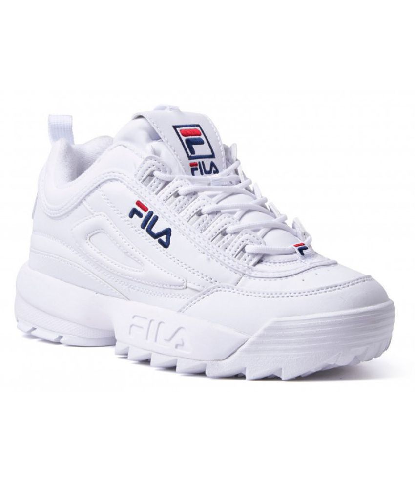 Fila White Lifestyle Shoes Price in 