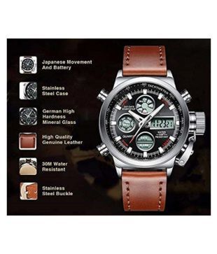 spyn analog digital watch