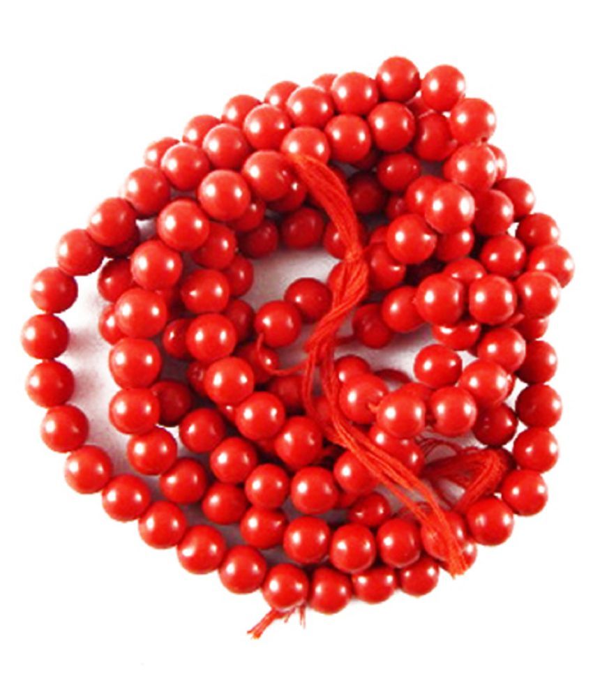 red coral mala price