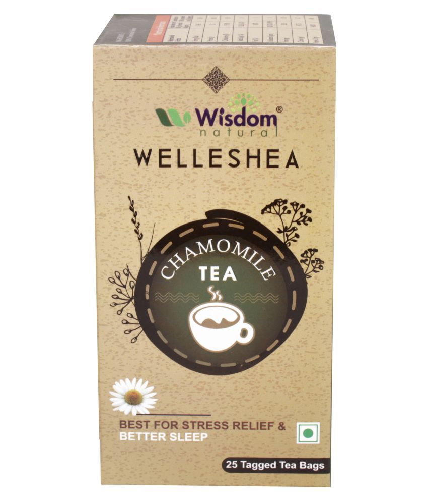 Wisdom Chamomile Tea Bags 77 gm Pack of 25 Buy Wisdom Chamomile Tea
