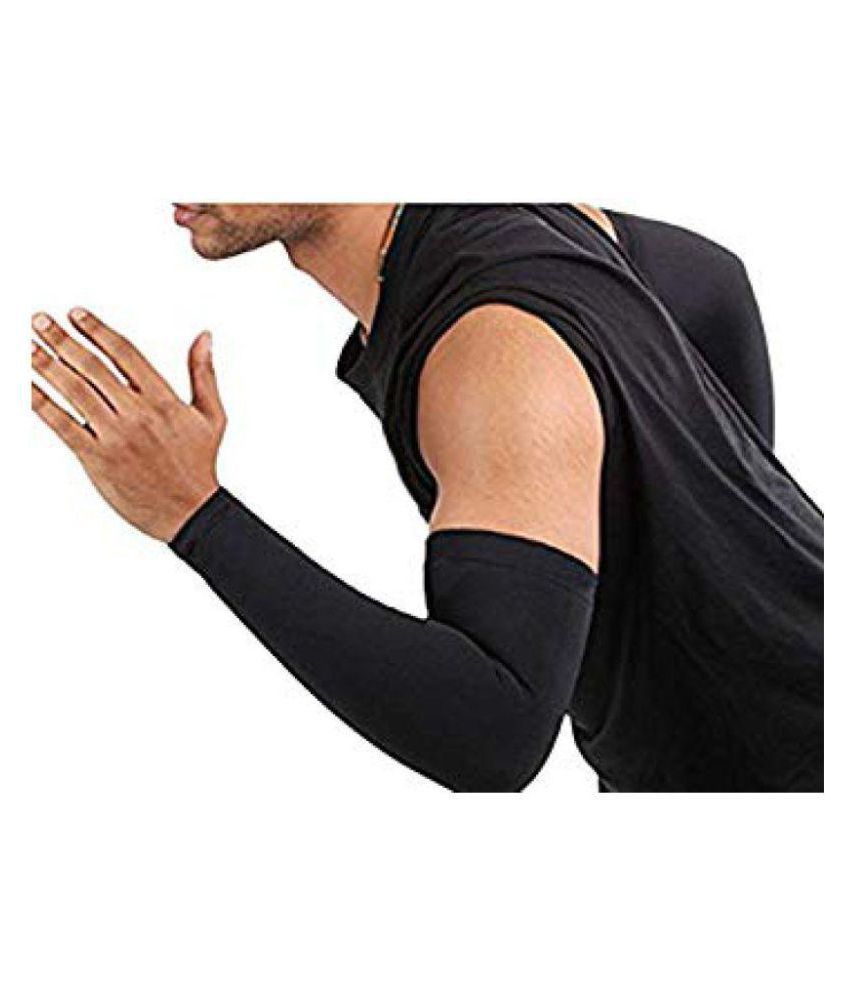 EMM EMM Black Elastic Elbow Arm Brace/Support/Sleeve for Cricket/Golf