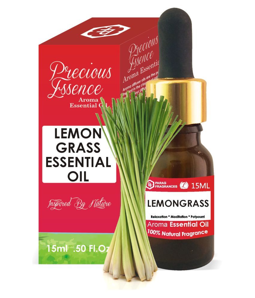 Parag Fragrances Lemongrass Essential Oil 15ml (Undiluted, Pure
