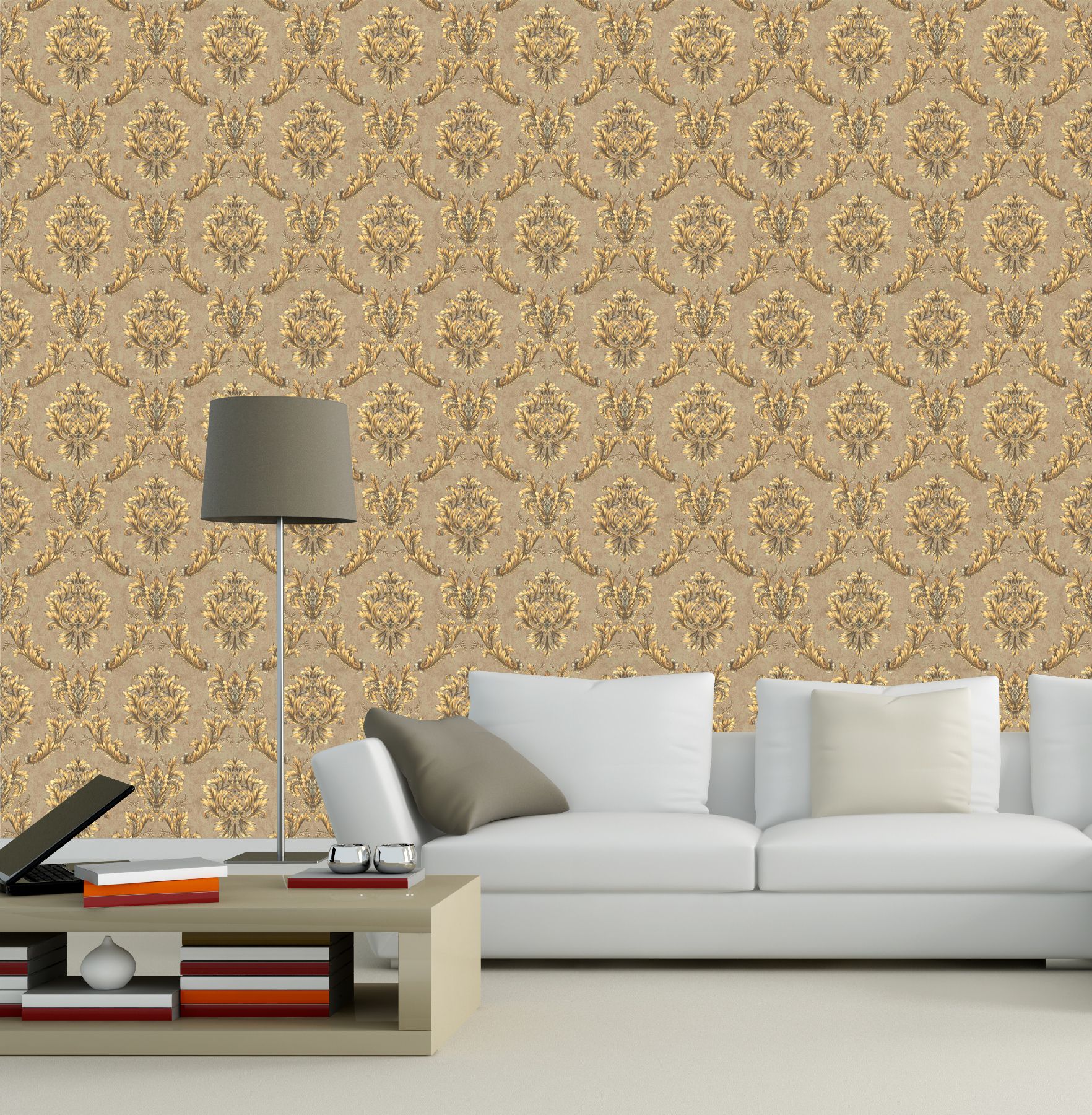 Interior Xpression PVC Designs Wallpapers Brown: Buy Interior Xpression ...