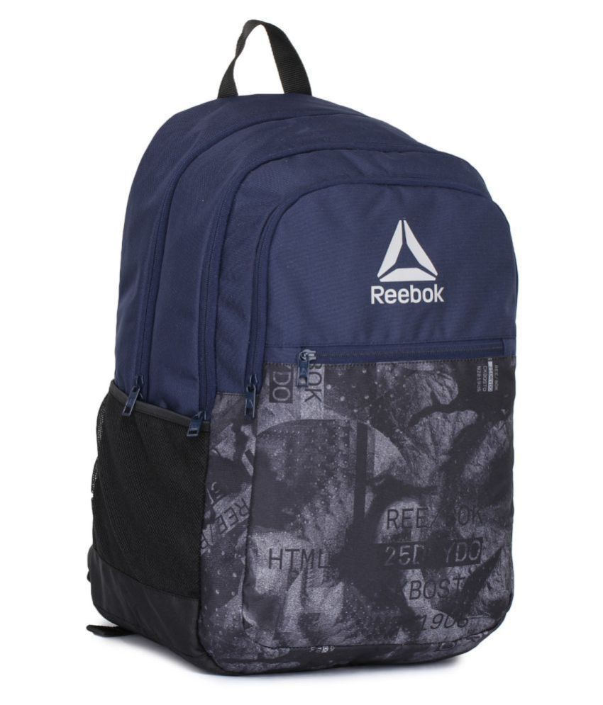 reebok backpack grey