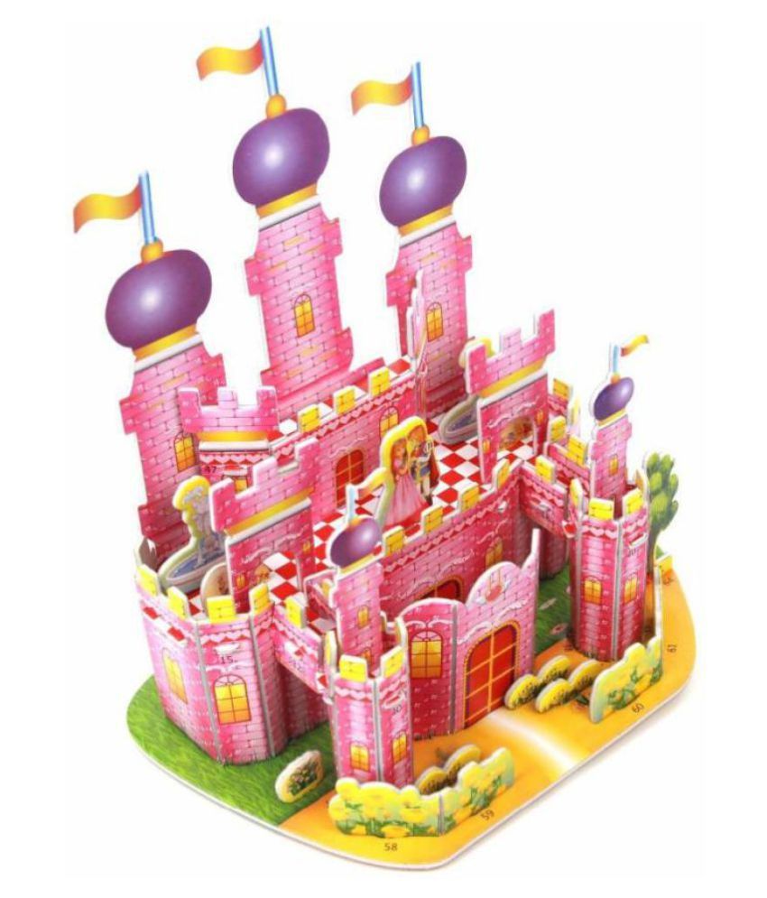 3d princess castle puzzle