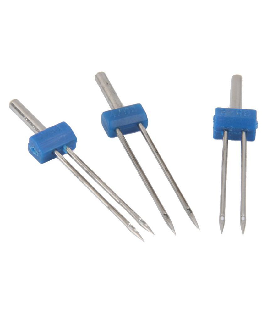 3pcs Double Needles Pins for Domestic Sewing Machine Price in India ...